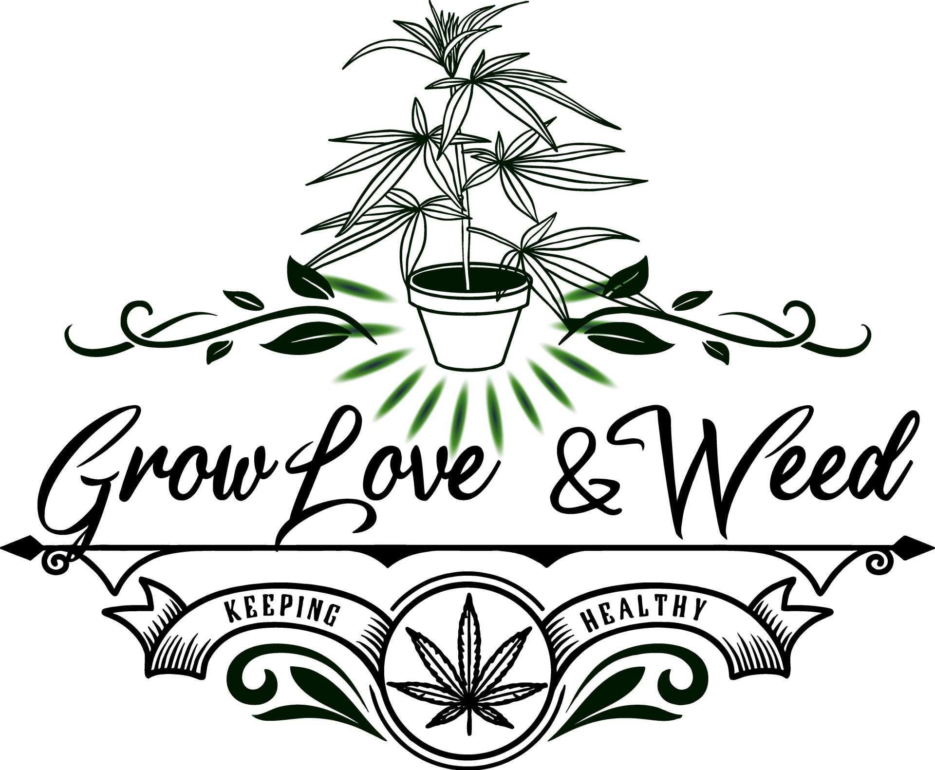 Logo Grow Love & Weed